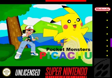 Picachu (World) (Unl) (Pirate) box cover front